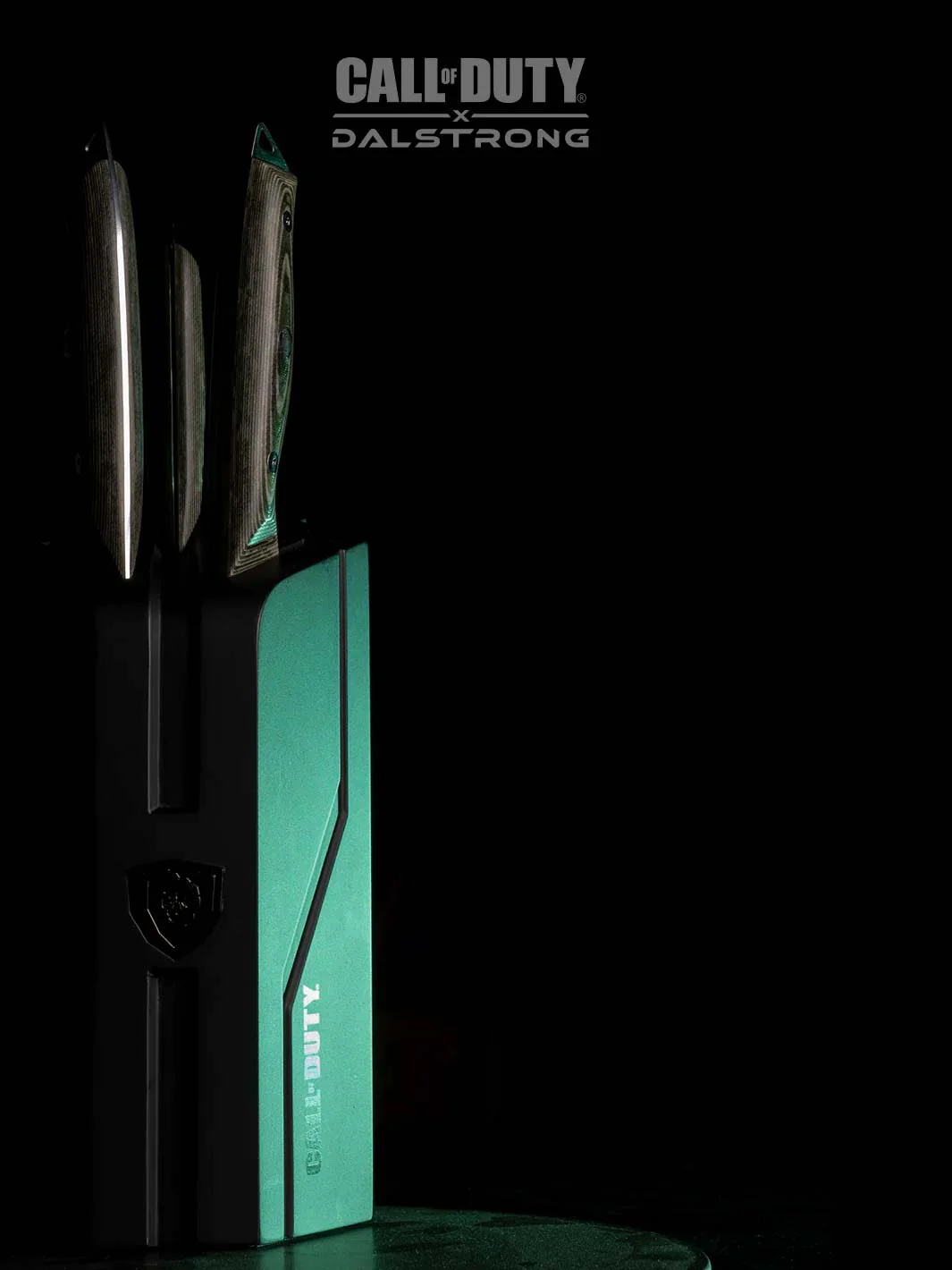 3-Piece Knife Set with Block | Call of Duty © Edition | Rubberwood Knife Block | EXCLUSIVE COLLECTOR SET | Dalstrong © - Image 6