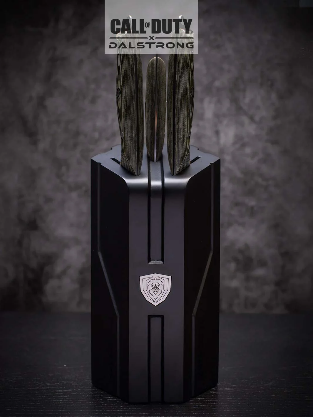 3-Piece Knife Set with Block | Call of Duty © Edition | Rubberwood Knife Block | EXCLUSIVE COLLECTOR SET | Dalstrong © - Image 7