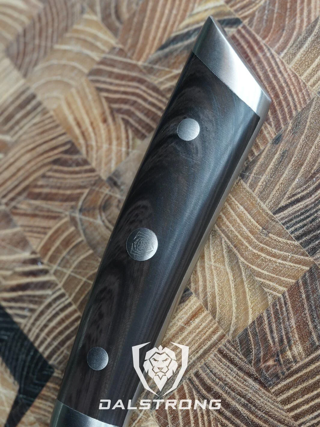 Chef Knife 8" | Faux Wood ABS Handle | Gladiator Series | NSF Certified | Dalstrong © - Image 8