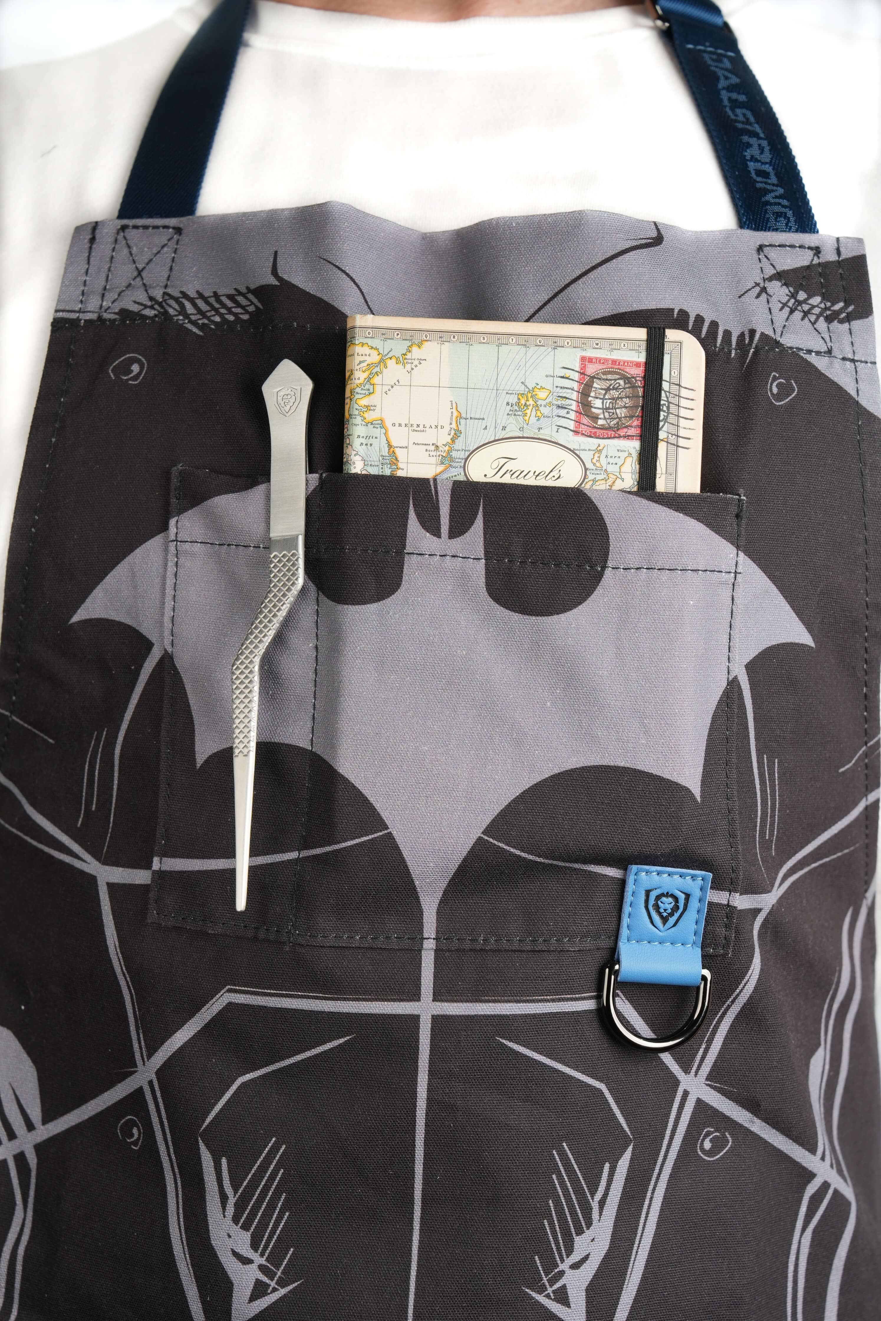 Chef's Apron | Batman™ Edition | Black Crusader | 100% Breathable Cotton | Dalstrong © - Image 12