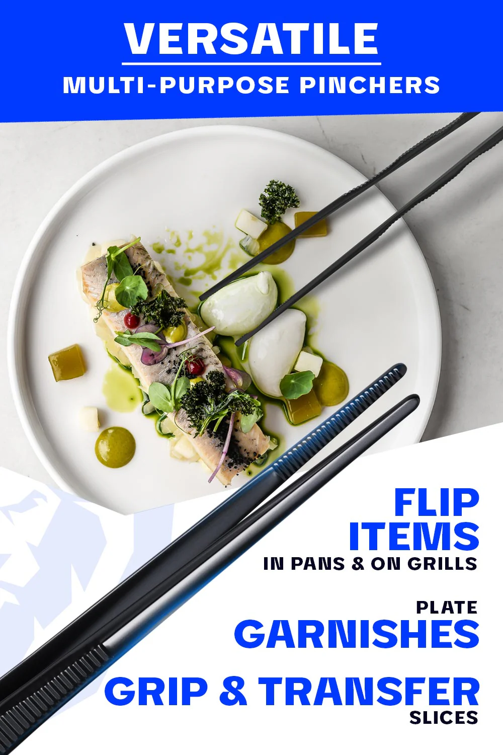 High-Precision Black Titanium Coated 12" | Professional Tweezers | Dalstrong © - Image 5