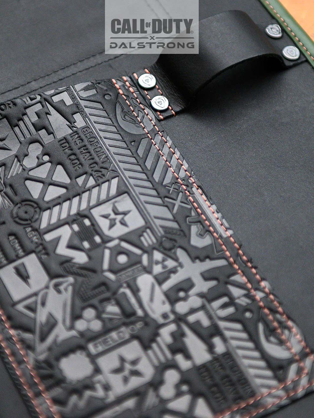 Limited Edition Chef Leather Apron | Call of Duty © Edition | Black Genuine Leather | EXCLUSIVE COLLECTOR APRON | Dalstrong © - Image 9