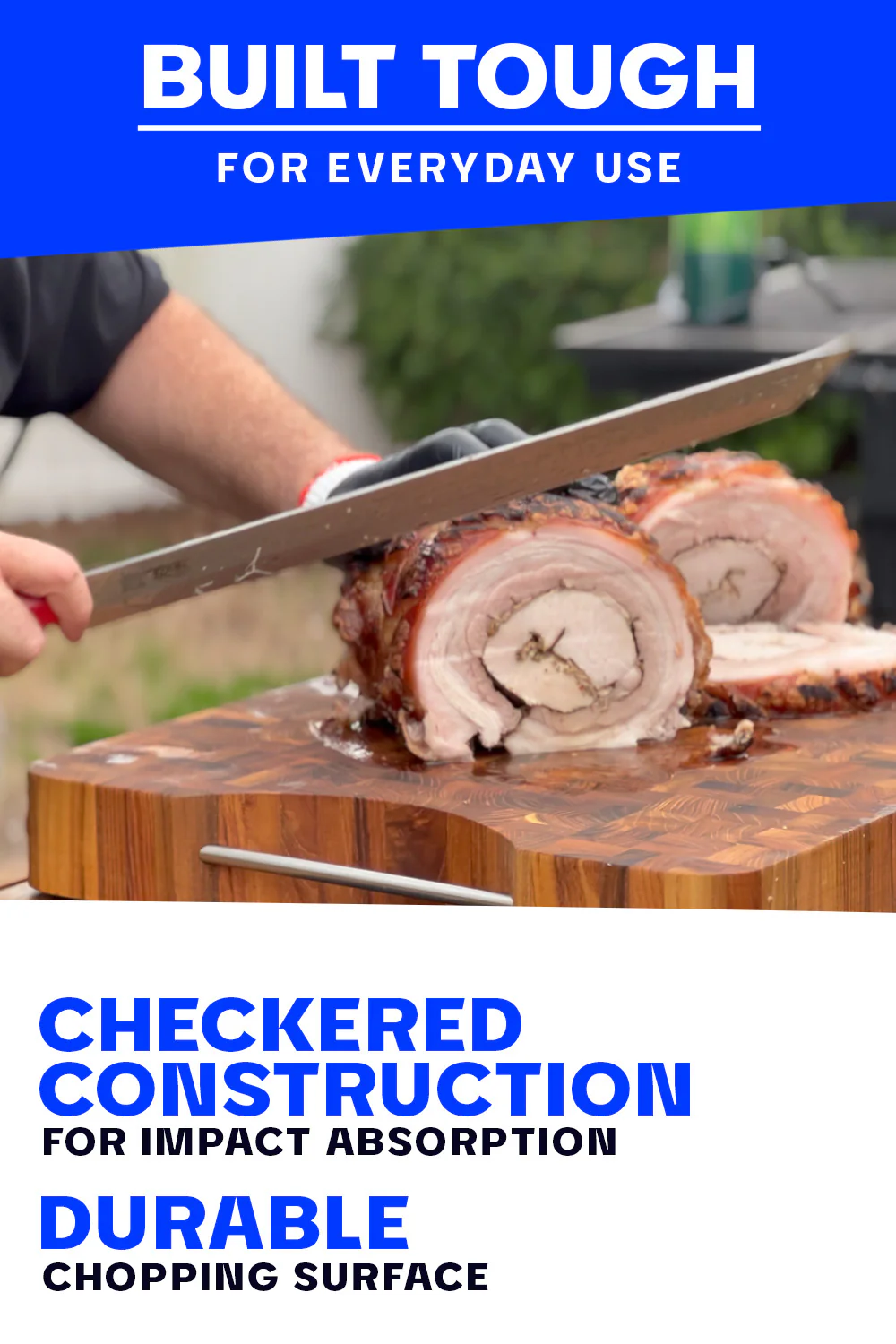 Lionswood Colossal Teak Cutting Board | Dalstrong © - Image 5