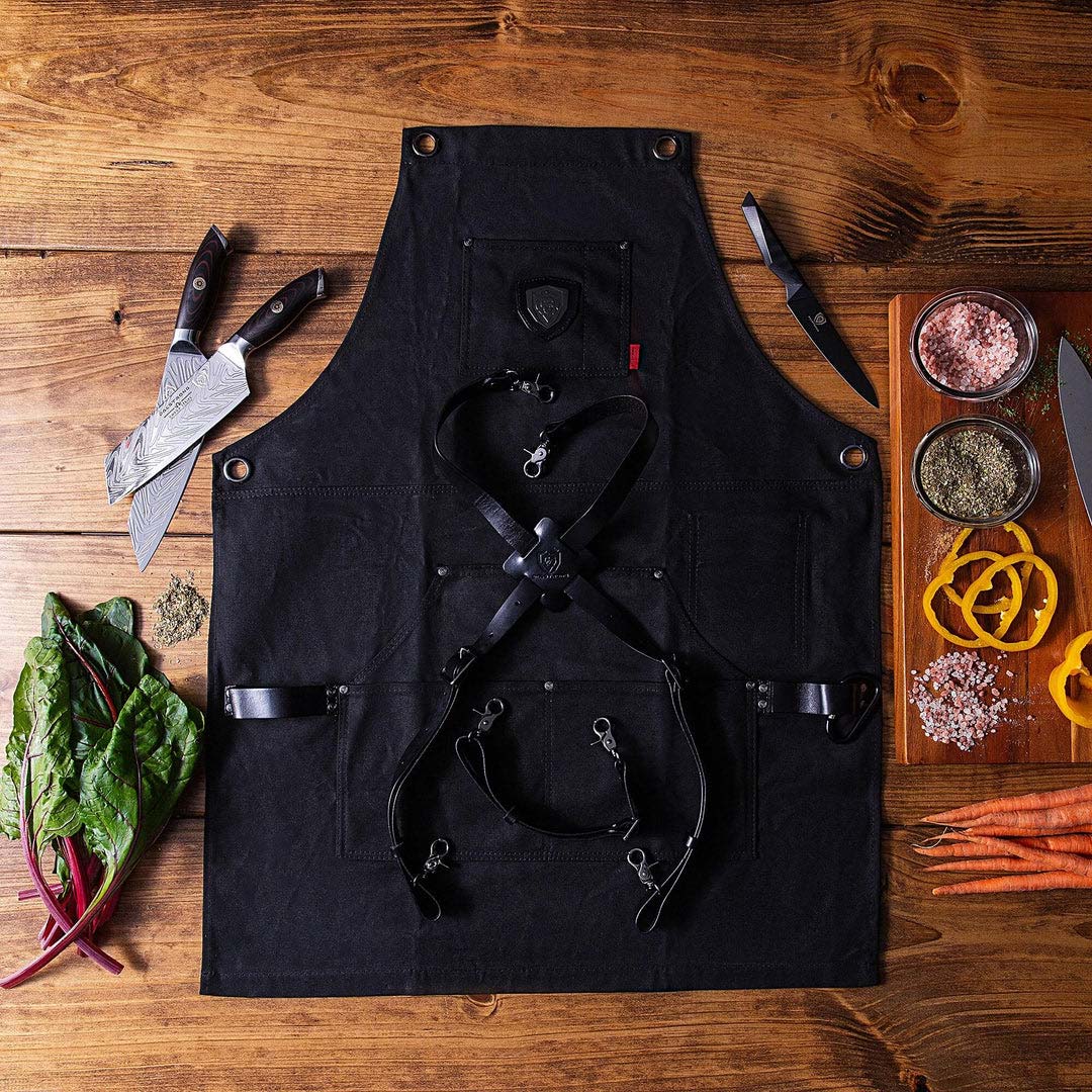 Sous Team Apron | Heavy-Duty Waxed Canvas | Professional Chef's Kitchen Apron | Dalstrong © - Image 3