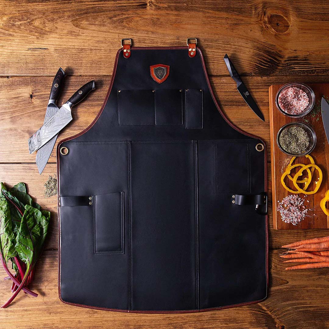 The Culinary Commander | Top-Grain Leather | Professional Chef's Kitchen Apron | Dalstrong © - Image 4