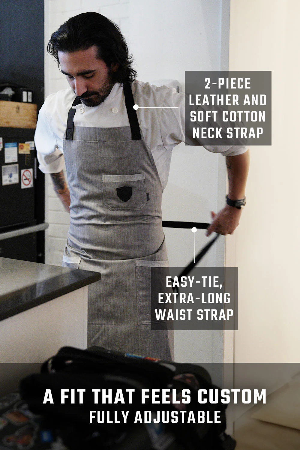 The Gandalf | Professional Chef's Kitchen Apron | Dalstrong © - Image 4