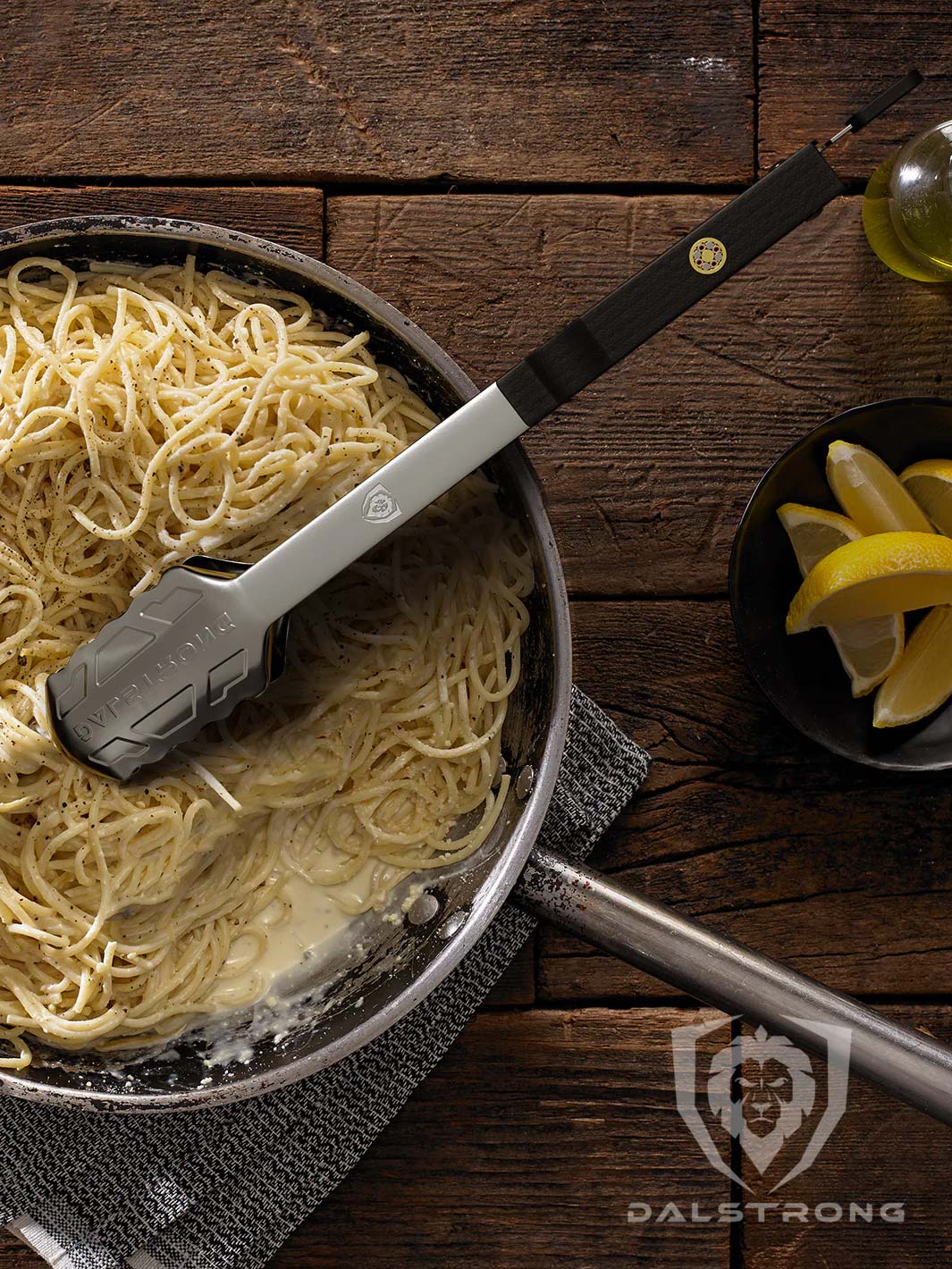 Food Tongs 12" | Stainless Steel Arms & Scalloped Tips | Dalstrong © - Image 5