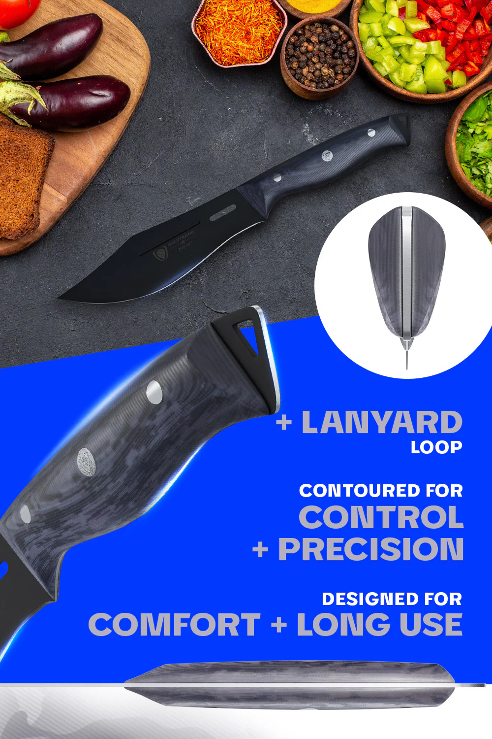 Chef's Knife 7" | Barong | Delta Wolf Series | Dalstrong © - Image 6