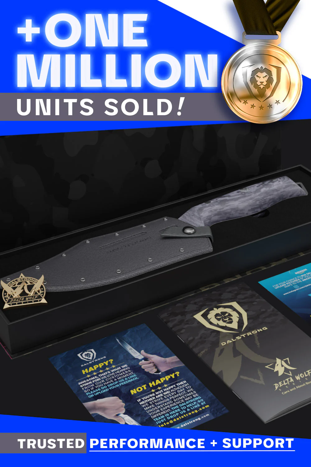 Chef's Knife 7" | Barong | Delta Wolf Series | Dalstrong © - Image 7