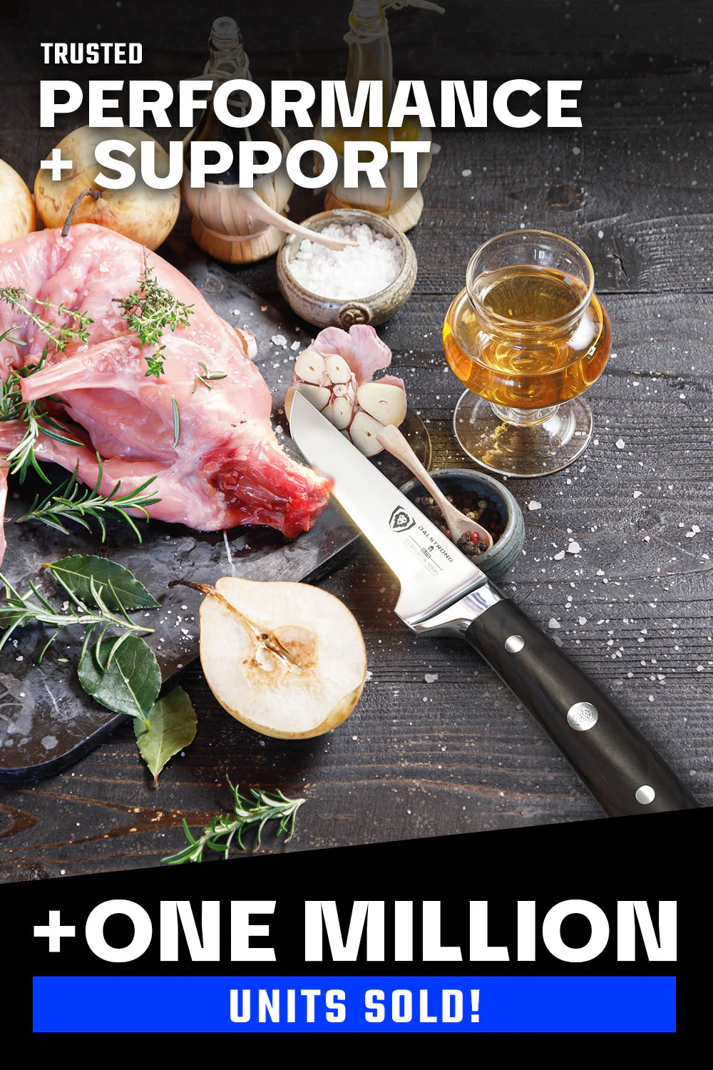 Poultry Boning Knife 3.75" | Gladiator Series | NSF Certified | Dalstrong © - Image 7