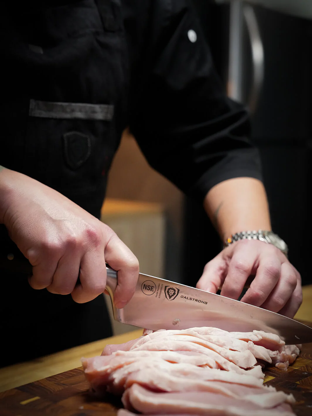 Chef's Knife 8" | Gladiator Series | ELITE | NSF Certified - Image 6
