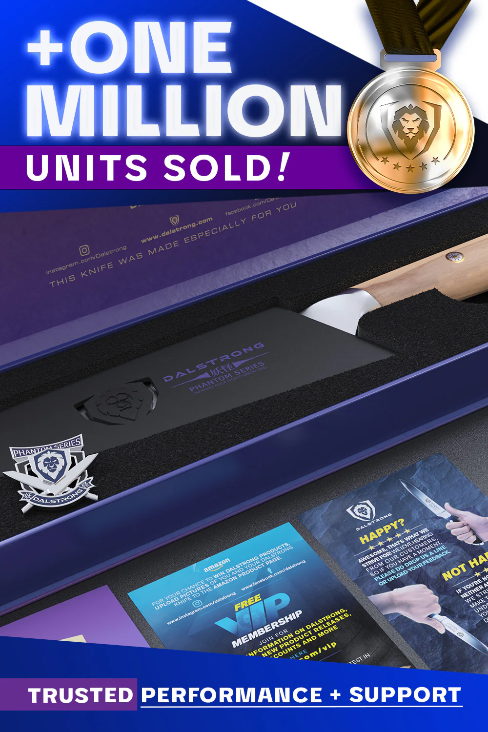 Chef's Knife 8" | Phantom Series | Dalstrong © - Image 16