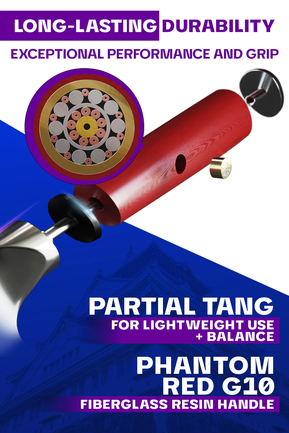 Chef's Knife 8" | Phantom Series | Dalstrong © - Image 25