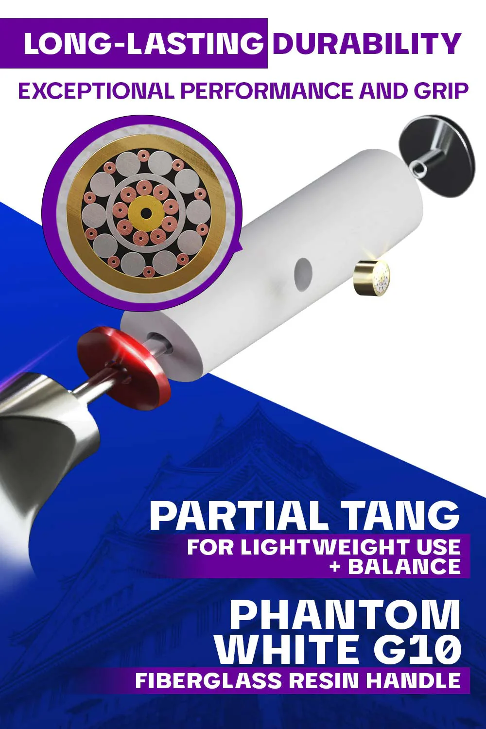 Chef's Knife 8" | Phantom Series | Dalstrong © - Image 35