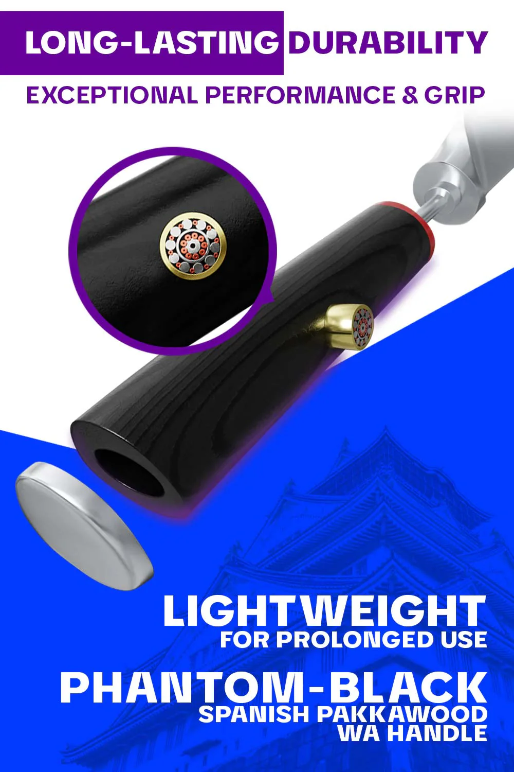 Chef's Knife 8" | Phantom Series | Dalstrong © - Image 4