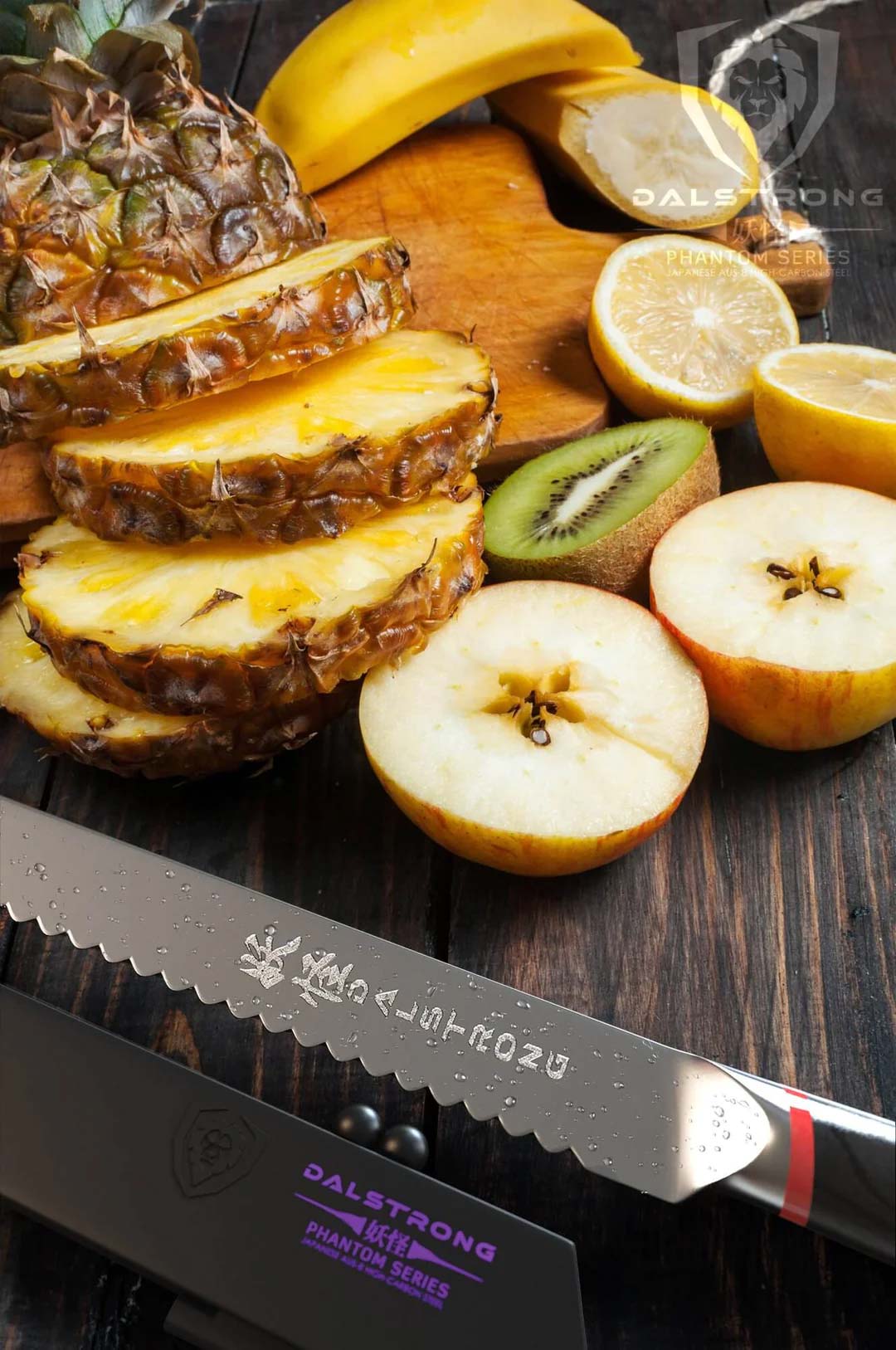 Serrated Bread Knife 9" | Phantom Series | Dalstrong © - Image 11