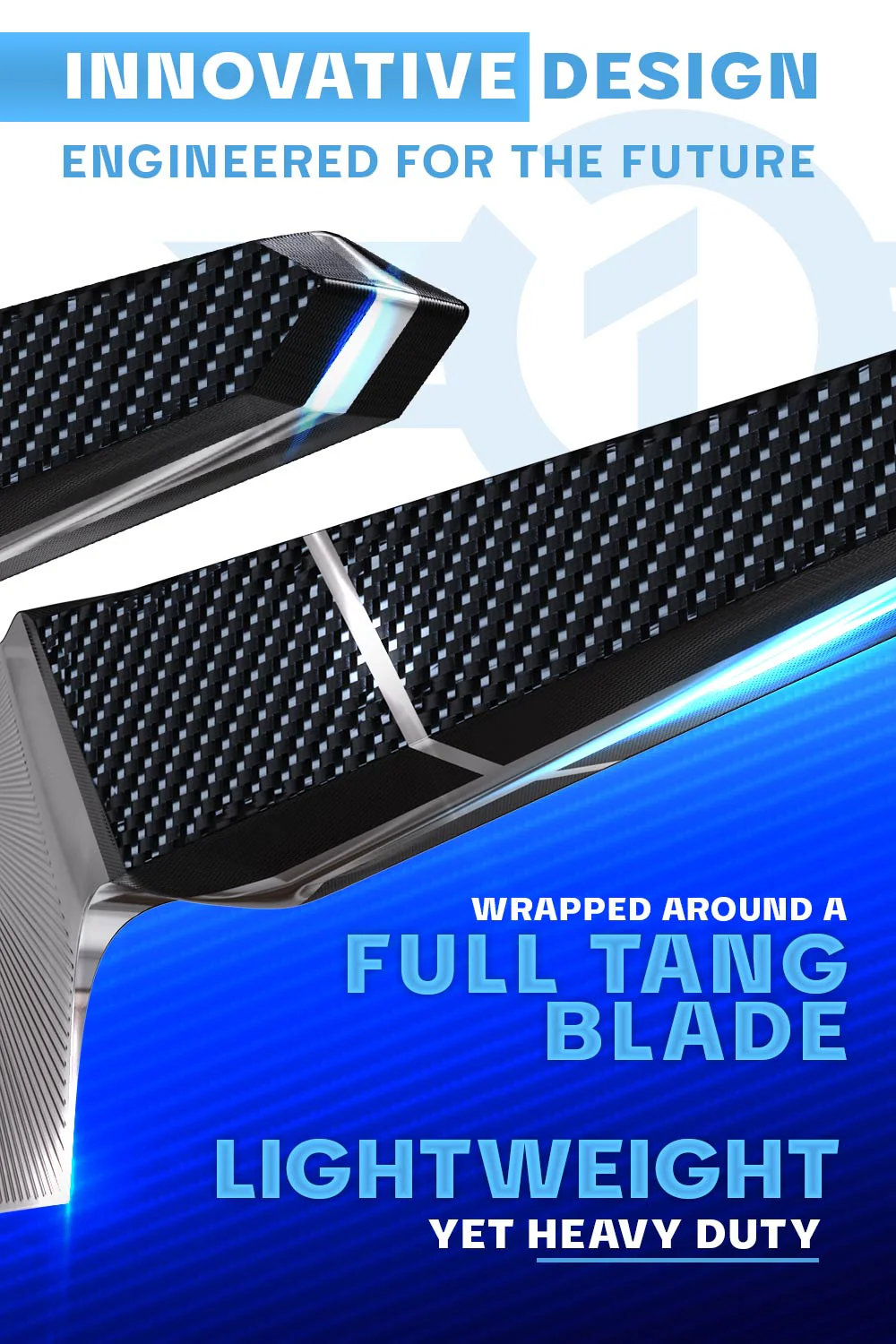 Chef & Cleaver Hybrid Knife 8" | Crixus | Quantum 1 Series | Dalstrong © - Image 6