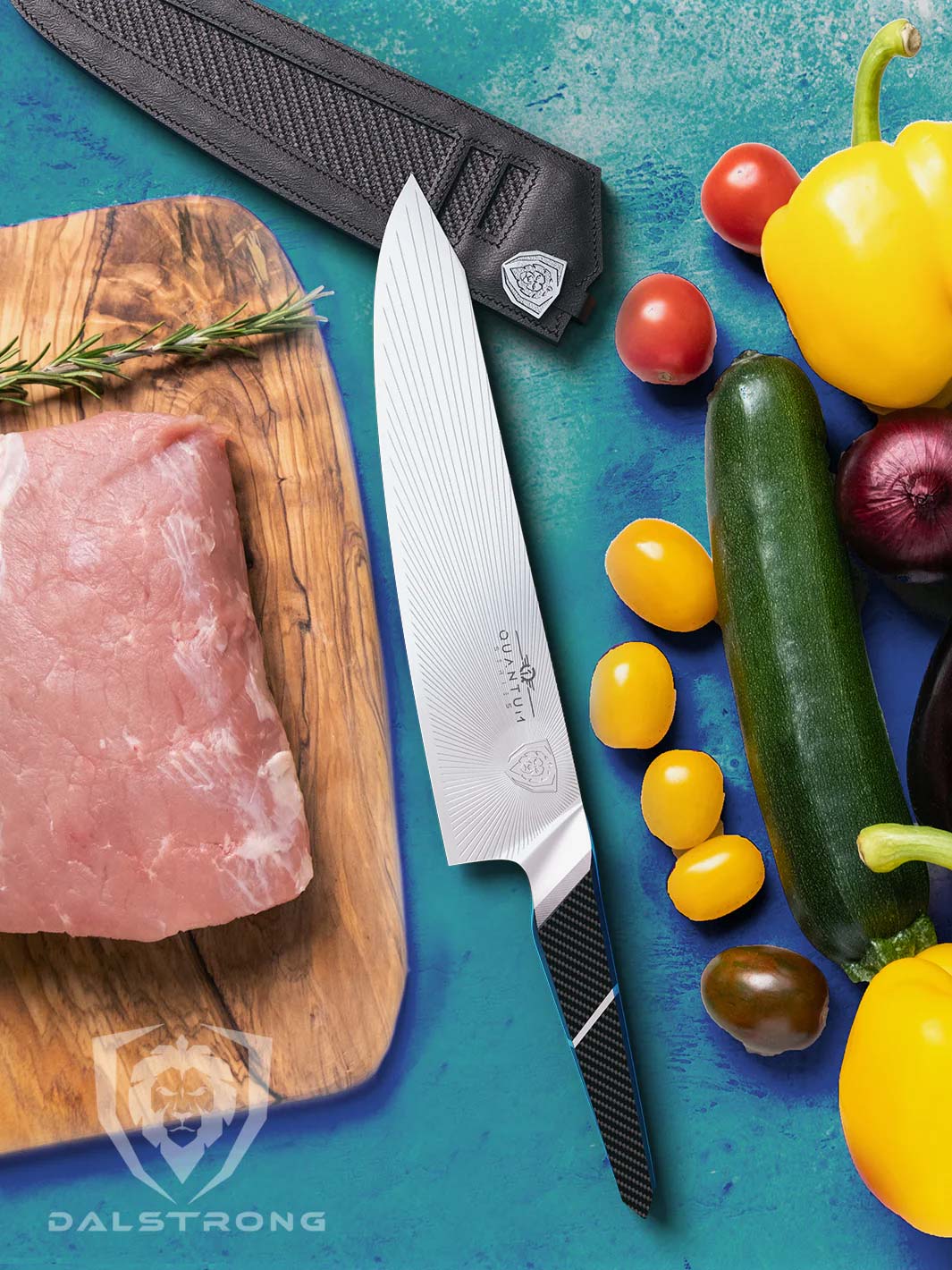 Chef's Knife 9.5" | Quantum 1 Series | Dalstrong © - Image 10