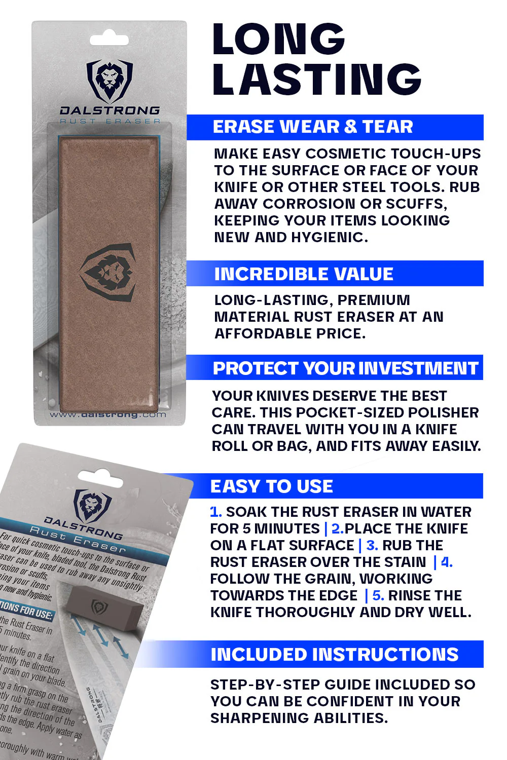 Premium Rust Eraser | Dalstrong © - Image 6