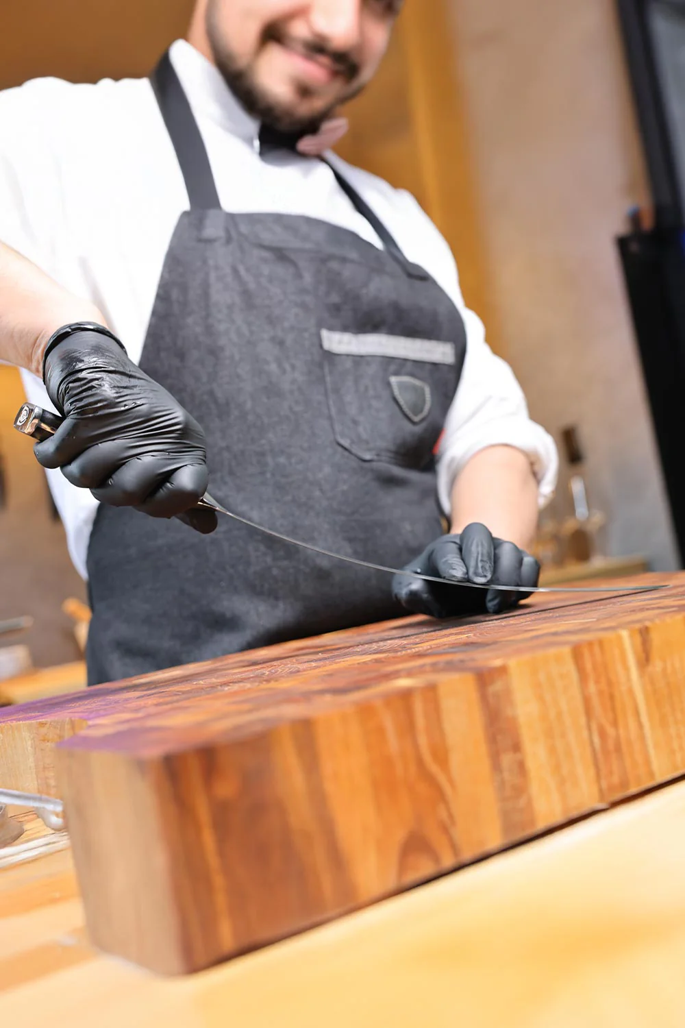 Spanish Style Meat & Ham Slicer 12" | Shogun Series | ELITE | Dalstrong © - Image 10