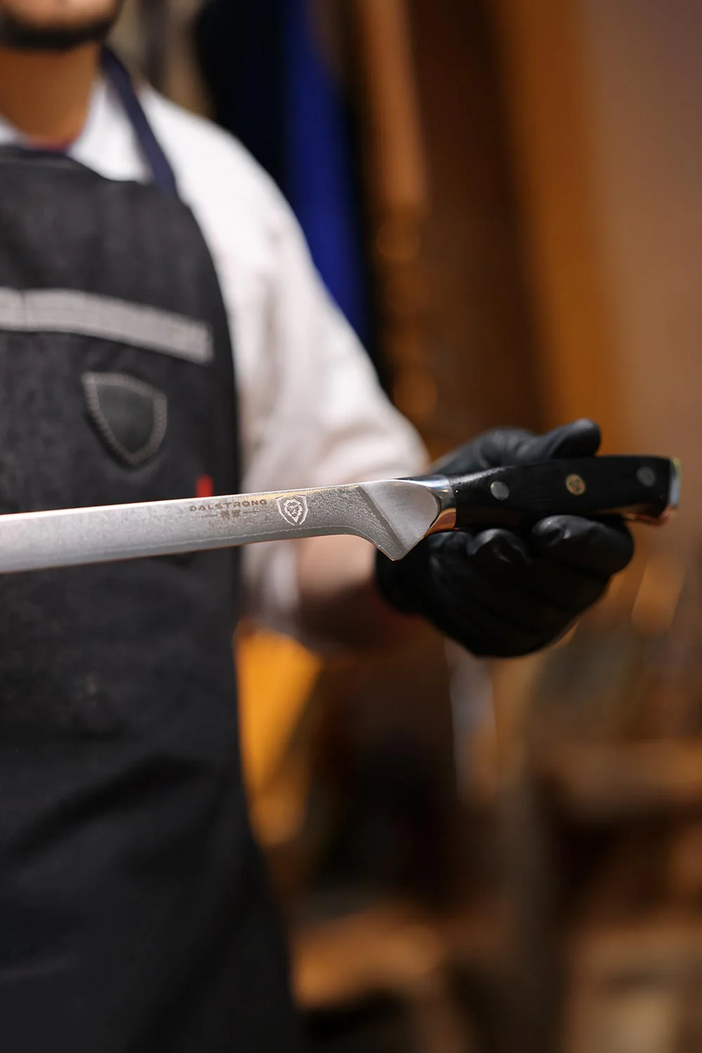 Spanish Style Meat & Ham Slicer 12" | Shogun Series | ELITE | Dalstrong © - Image 11