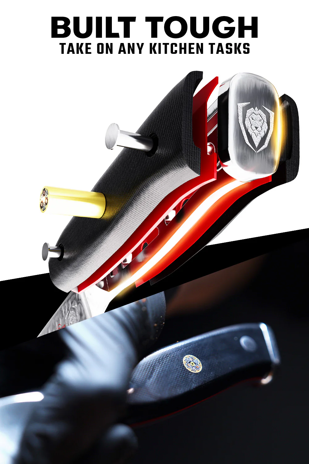 Spanish Style Meat & Ham Slicer 12" | Shogun Series | ELITE | Dalstrong © - Image 4