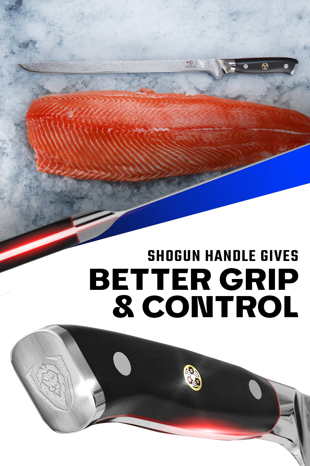 Spanish Style Meat & Ham Slicer 12" | Shogun Series | ELITE | Dalstrong © - Image 5