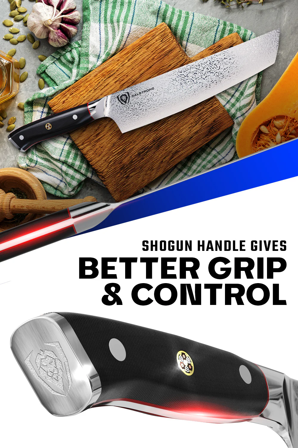 Tanto Chef's Knife 8" | Shogun Series | ELITE | Dalstrong © - Image 5