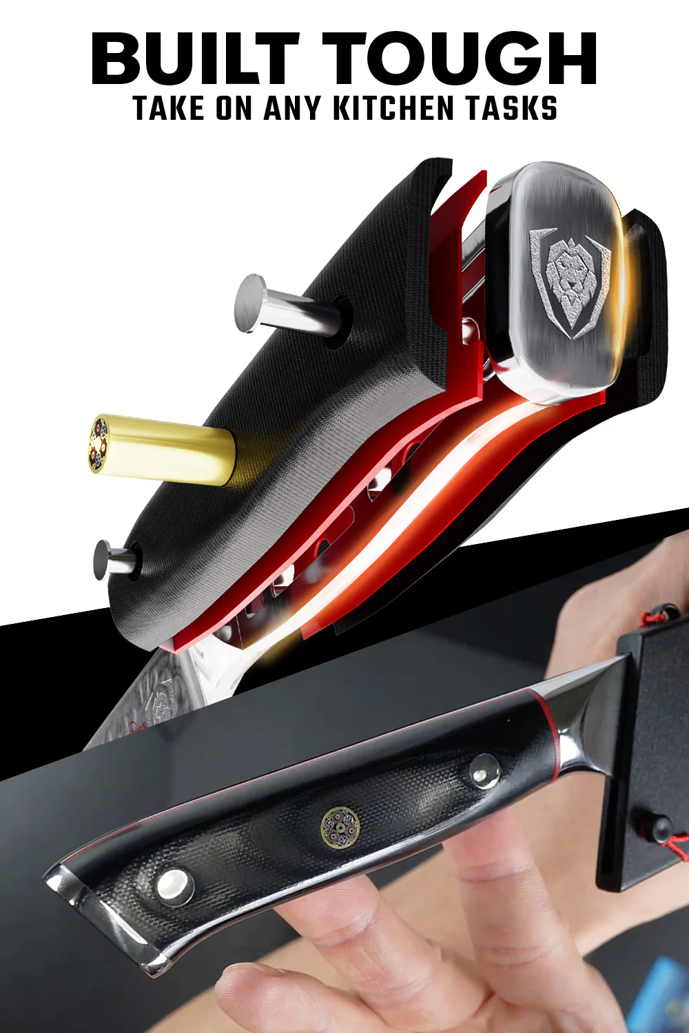 Chef's Knife 9.5" | Shogun Series | ELITE | Dalstrong © - Image 3