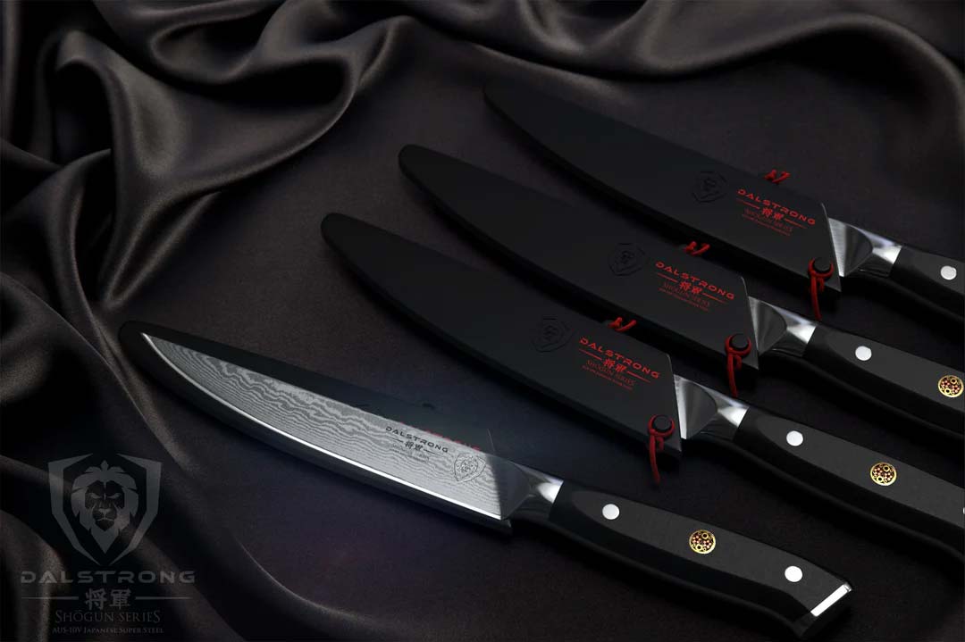4 Piece Steak Knife Set | Shogun Series | ELITE | Dalstrong © - Image 7