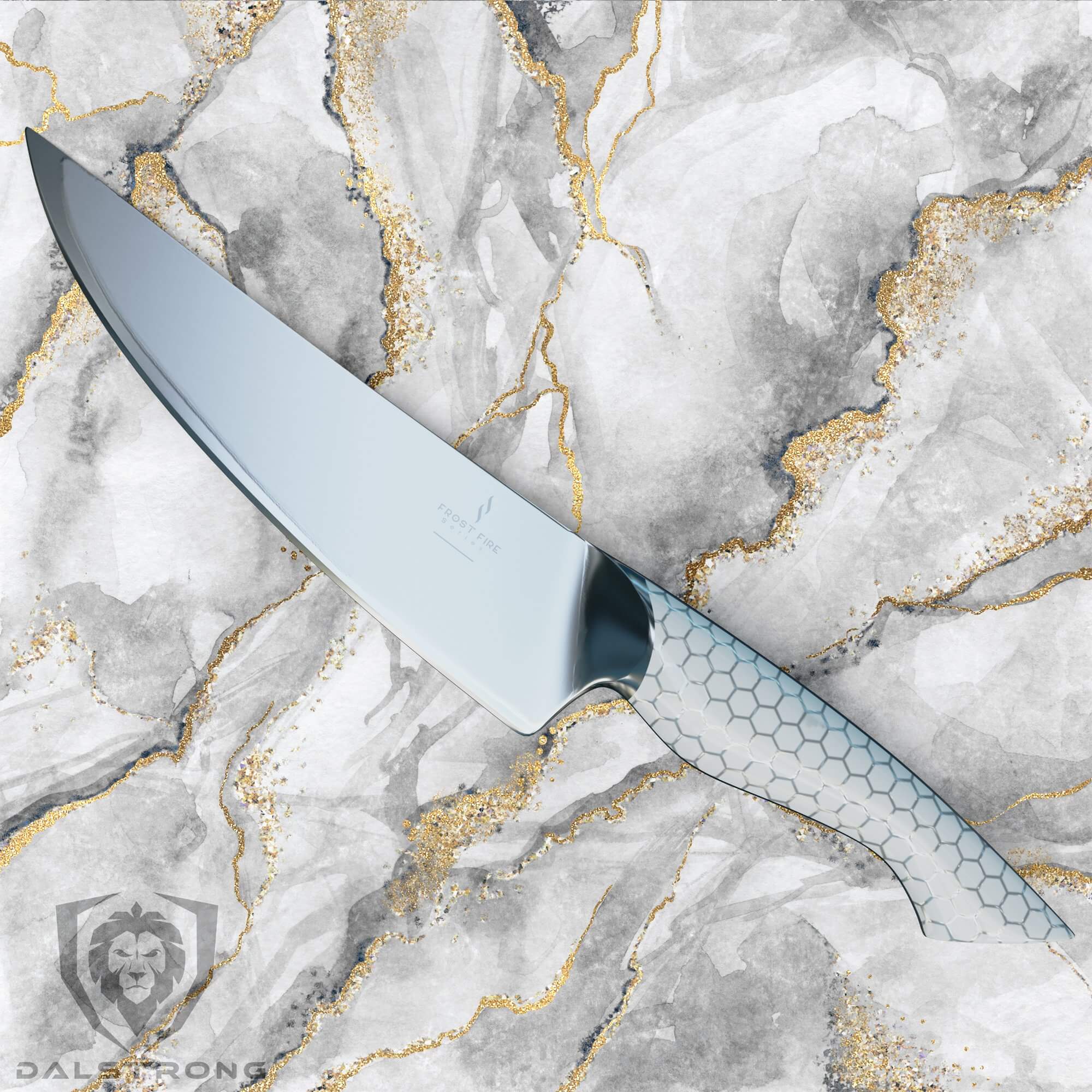 Chef's Knife 8" | Frost Fire Series | NSF Certified Dalstrong © - Image 7